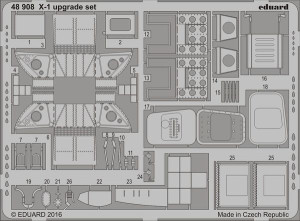X-1 upgrade set EDUARD 8079