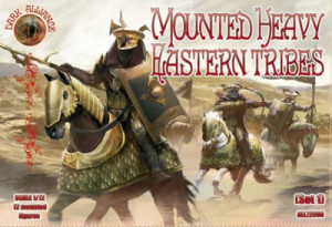 Mounted Heavy Eastern Tribes Set 1 (12 Mounted Figures)