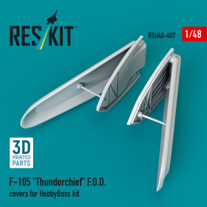 Republic F-105 Thunderchief - 3D Printed F.O.D. Covers (for Hobby Boss Kit)