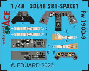 Focke Wulf Fw-190 D-9 - Space Set (for MiniArt Kits)