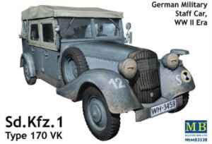 Sd.Kfz.1 Type 170 VK, German Military Staff car