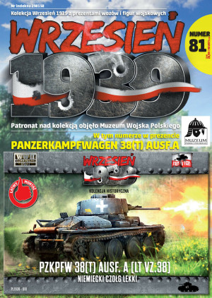 PzKpfw 38(t) Ausf. A (LT VZ.38) Niemiecki Czołg Lekki