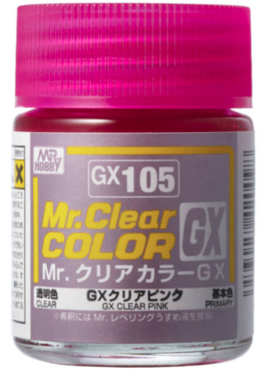 GX105 Clear Pink