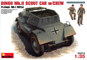 Dingo Mk.II Scout Car w/Crew