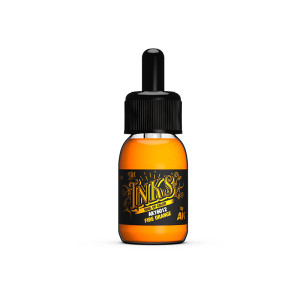 AK 16012 The Inks - Fire Orange Acrylic