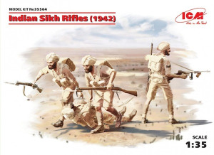 Indian Sikh Rifles (1942) (4 figurki)