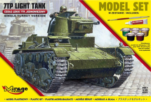 7TP Polski Lekki Czołg [Jednowieżowy](MODEL SET)