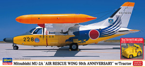 Mitsubishi MU-2 A - Air Rescue Wing 50th Anniversary with Tractor