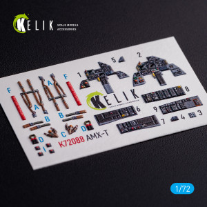 AMX-T Interior 3D Decals For Italeri Kit