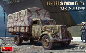 German 3t Cargo Truck 3,6-36S Late Prod