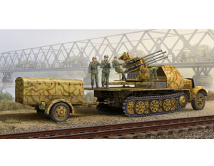 German 2cm Flakvierling 38 auf Selbstfahrlafette (Sd.Kfz.7/1 Late Version)
