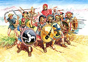 Greek infantry V-IV BC