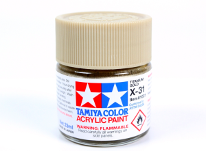 Acryl 23ml X-31 Titanium Gold Gloss