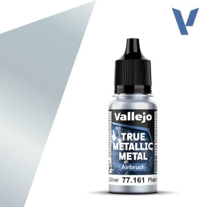 77161 True Metallic Metal AIRBRUSH - Sterling Silver