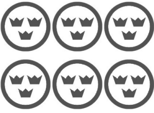 Paint mask JAS39 national insignias