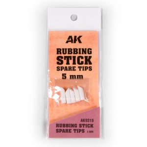 Rubbing Stick Spare Tips 5 mm