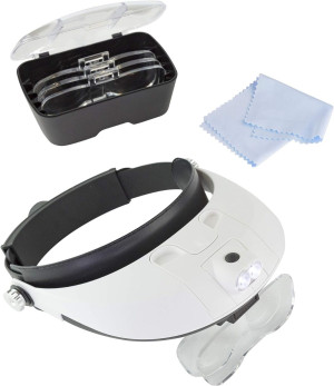 Pro LED Headband Magnifier Kit