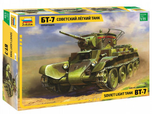 Soviet Light Tank BT-7 (crew not included)