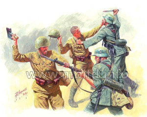 Frontier fight of summer 1941, hand to hand combat