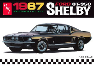Ford Mustang Shelby GT-350 (1967) - molded in black plastic