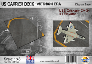 US Carrier Deck - Vietnam Era - CV-34