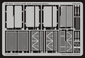 T-55A grill and armoured plates TAMIYA 35257