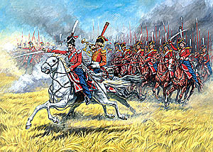 Guards cossacks of year 1812