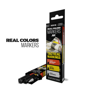 RCM106 Tactical Markings - Set 3 Real Colors Markers