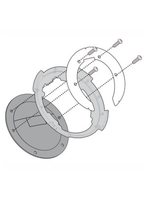 Mocowanie GIVI BF03 do tankbagów Tanklock, TanklockED modele Hondy