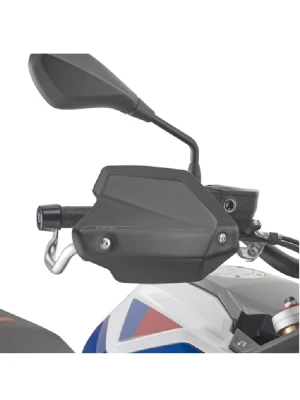 Osłony dłoni Kappa BMW F 900 GS (24-) czarne, matowe [mocowane do oryginalnych wsporników]