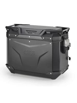 Kufer boczny GIVI Trekker Outback Evo Smart 44 aluminiowy, czarny [na lewą stronę; poj.: 44l; bez wkładki SLR]