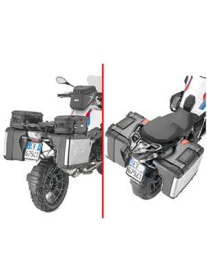 Zestaw adapterów do mocowania toreb GIVI XL01 na oryginalnych kufrach BMW R 1200 GS (13-18)/ 1250 GS (19-22)