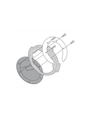Mocowanie GIVI BF23 do tankbagów Tanklock, TanklockED modele Yamahy