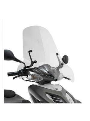 Szyba do skutera GIVI 288A przezroczysta Keeway/ MBK/ Piaggio /Yamaha (wybrane modele) [bez mocowania]