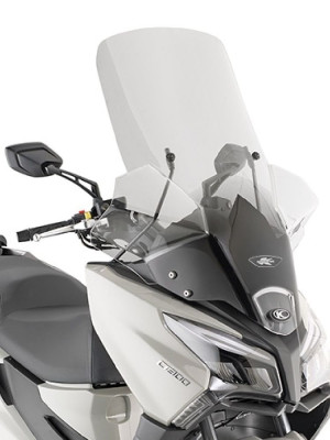 Szyba do skutera Kappa Kymco X Town 125/ 300 City (20-25) przeźroczysta [mocowanie w zestawie]