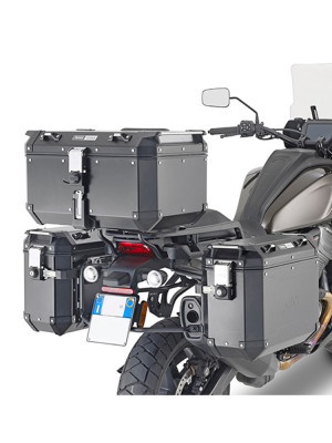 Stelaż kufrów bocznych Trekker Outback Monokey Cam-Side Kappa Harley Davidson Pan America 1250 (21-)