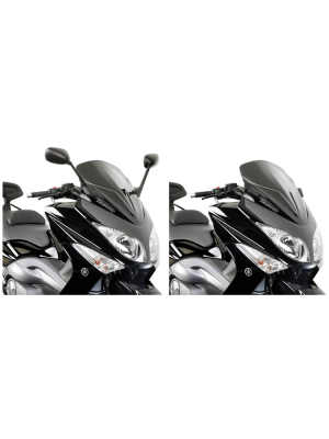 Szyba sportowa czarna Givi Yamaha T-MAX 500 (08 > 11)