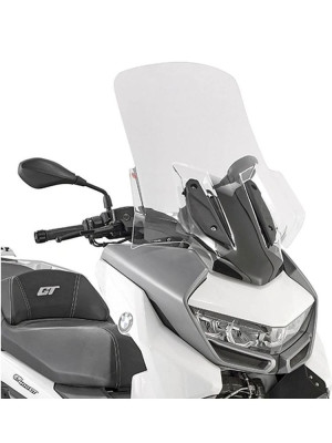Szyba do skutera Kappa BMW C 400 GT (19-24) przezroczysta [mocowanie w zestawie]