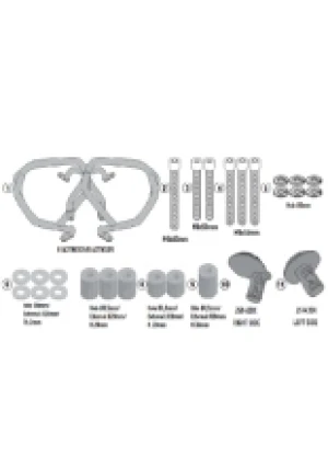 Gmole silnika Kappa BMW R 1300 GS (23-) czarne