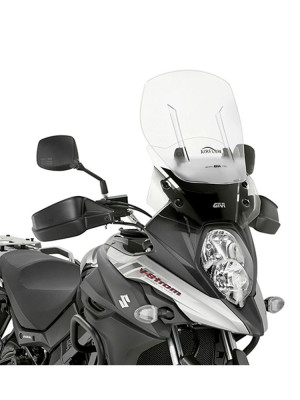 Szyba motocyklowa GIVI Airflow regulowana, przezroczysta Suzuki DL 650 V-Strom (17-24)