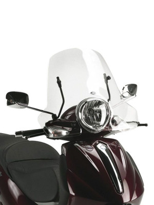 Szyba do skutera Kappa Piaggio (wybrane modele) przeźroczysta