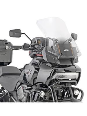 Szyba motocyklowa GIVI Harley Davidson Pan America 1250 (21-) przezroczysta [mocowanie w zestawie]