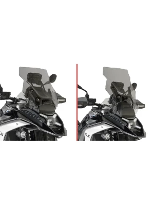 Szyba motocyklowa Kappa BMW R 1300 GS (23-)/ Adventure (25-) przyciemniana [do modeli z radarem]