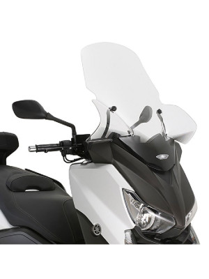Szyba do skutera Kappa Yamaha X MAX 125 250 (14-17)/ 400 (13-16) przezroczysta [mocowanie w zestawie]