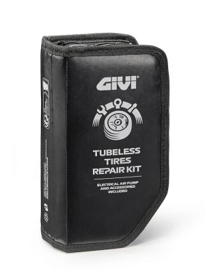 Zestaw naprawczy opon GIVI S451 z kompresorem zasilanym akumulatorem