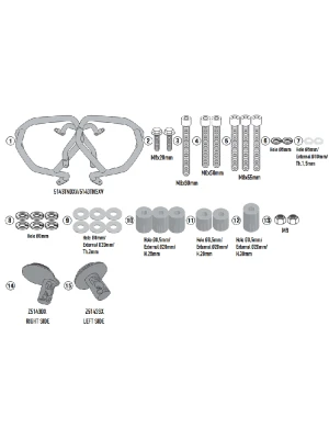 Gmole silnika Kappa BMW R 1300 GS (24-)