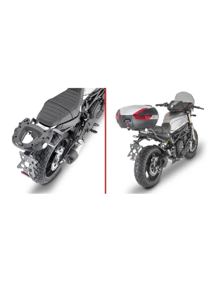 Stelaż pod kufer centralny Monolock, Monokey GIVI Benelli Leoncino 800 (22-) [bez płyty montażowej]