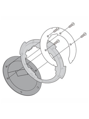 Mocowanie do tankbagów Kappa BF14 TANKLOCK Kawasaki/ Voge (wybrane modele)