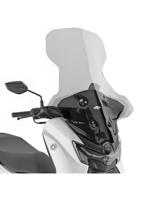Szyba do skutera Kappa Yamaha N-Max 125 (25-) przezroczysta [mocowanie w zestawie]