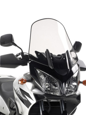 Szyba motocyklowa Kappa Suzuki DL 1000 V-Strom (02-11)/ DL 650 V-Strom (04-11)/ Kawasaki KLV 1000 (04-10) przeźroczysta